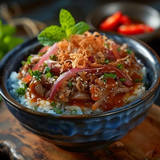 四川特色的抓飯：麻辣與香甜的完美融合