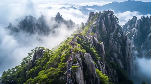 懶人福利!秦嶺天竺山:4A級景區無痛游,涼爽云海隨便看