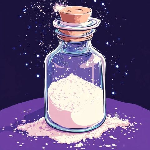 簡易兩步識別真偽魔法粉，確保烘焙效果，避免假磷酸二氫鉀陷阱
