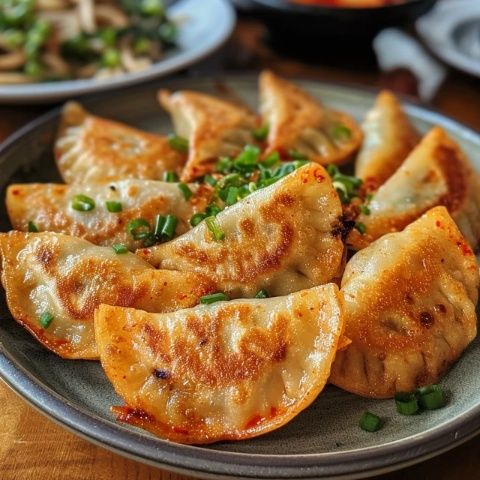 武漢特色小吃“鍋貼”：餃子般的外觀，獨特風味，夜市的繁華美食記憶