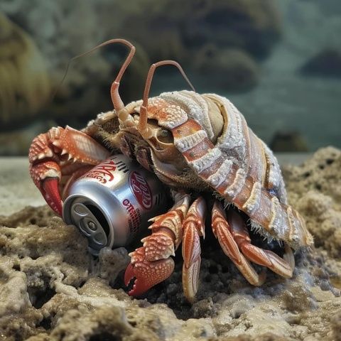 蓋氏硬殼寄居蟹