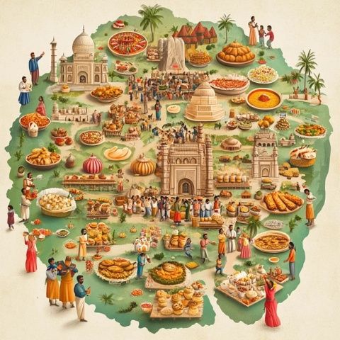 全球美食探索手冊：一場味蕾的國際旅行