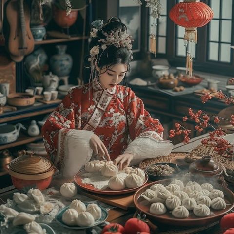 祥云味道之彝族姐妹手工制作糍粑湯圓，傳承農耕文化與美味傳統