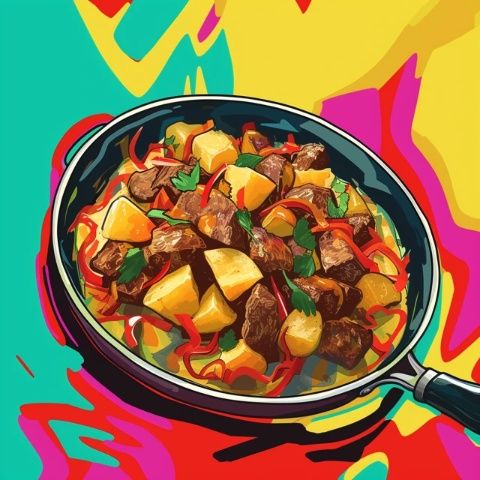 秋日風味：經典炒牛河制作秘籍大揭秘