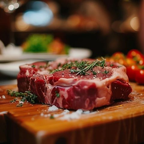 一道料理,兩種情感!炭火慢烤出的肉香四溢,引領(lǐng)著我們進(jìn)入了一場(chǎng)肉食者的狂歡。