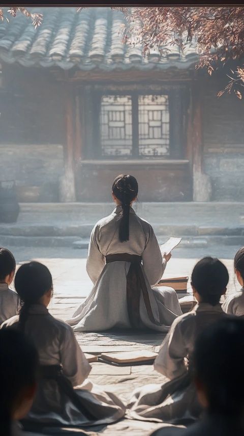 古代中國教育:知識傳承與深厚師徒情誼