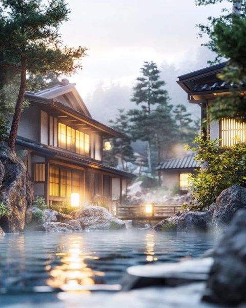 日本箱根獨特投資項目：琥珀溫泉旅館第一期探秘