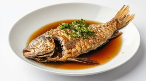 第一眼看到鯽魚蓋澆飯，這飯的吸引力實在是讓人驚嘆——居然有這樣的美食魅力