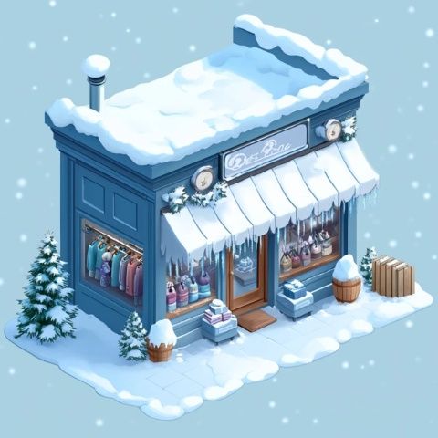 夢幻雪鄉(xiāng)的冬日色彩變奏曲