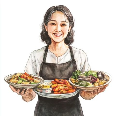全紅嬋歸鄉(xiāng)享地道美食，大排檔里樂融融