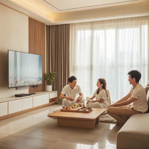 楊浦內環地鐵旁，精裝兩室一廳，紫荊廣場附近熱銷中