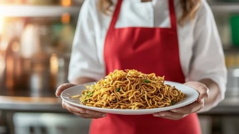 
東北風味豆角燜面：誘人佳肴，一嘗傾心的地道美食體驗