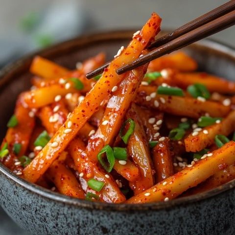 如何制作酸辣手搟面步驟指南