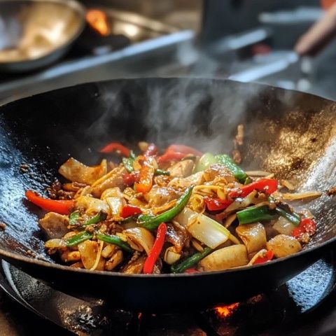 美味蠔油什錦小炒(健康美食)