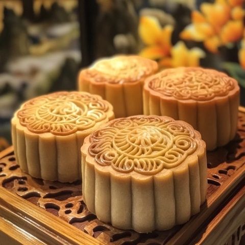 我驚訝地發現，小叔給我的月餅和酒竟然如此高品質！