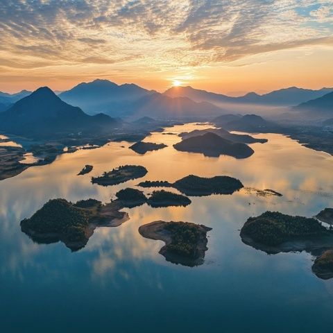 宿城山水如畫：雨后更顯生機，湖光山色令人陶醉