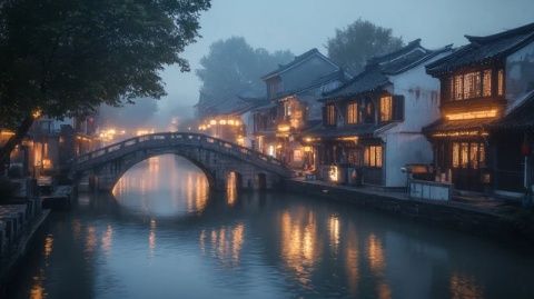 周莊水鄉慢生活:夢中的煙火人間,每一眼都是永恒的風景