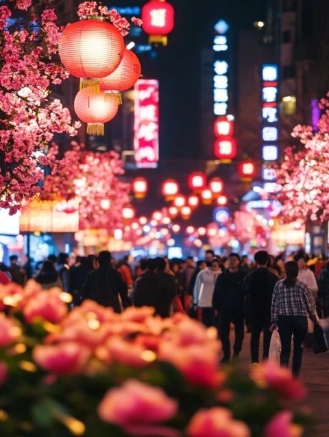 長沙夜市文化探秘:黃興路步行街的魅力與風情