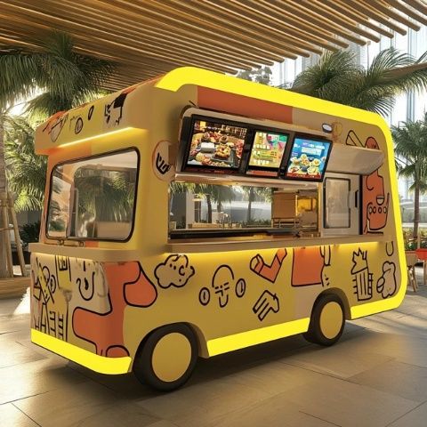 2018新款多功能美食車多少錢一輛(價格詳情)