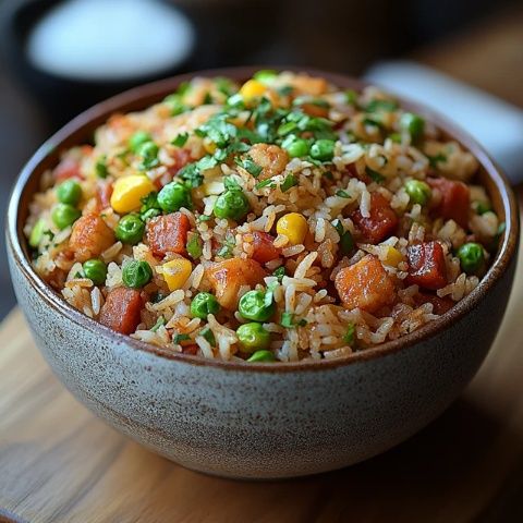 我愛吃的中式炒飯，簡單又美味！