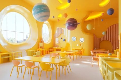 寶安壹方城失重餐廳(帶兒子打卡位于寶安中心壹方城的SPACELAB失重餐廳)