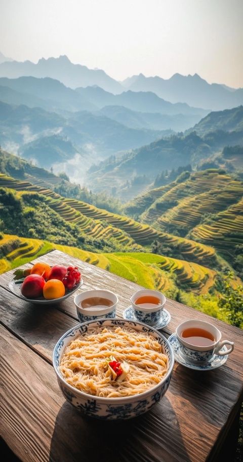 西江苗寨附近的美食之旅：酸湯魚、糍粑、油茶等特色小吃