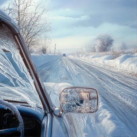鄉下霜凍及雨雪天氣行車安全指南:燈光、速度與距離的把控