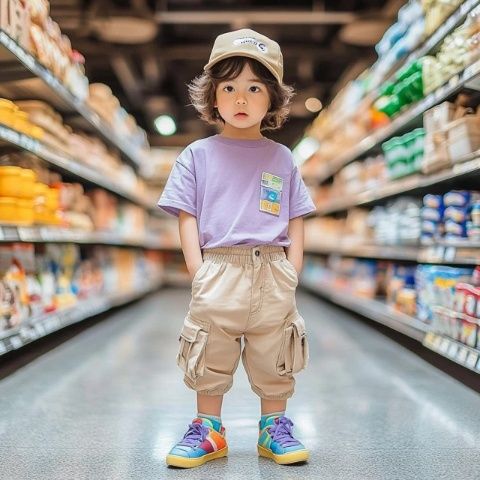 我去逛街帶孩子周末過(guò)得很開(kāi)心！