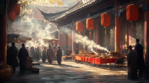 正定古城之旅：美食盛宴，回味無窮
