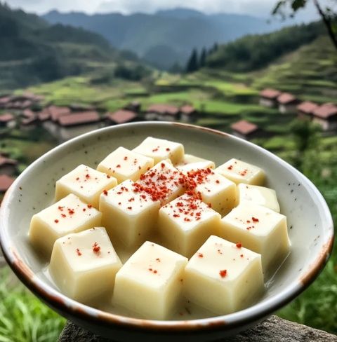 一塊豆腐一水一豆，簡單健康