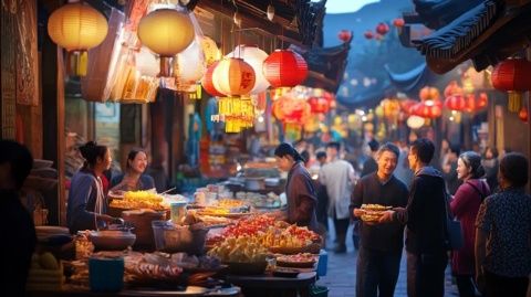 成都的魅力:慢生活與美味佳肴遍布古城