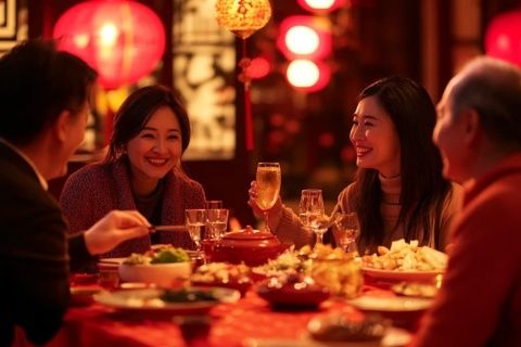 中國(guó)塑料凳子火到紐約華社聚餐“神道具”走紅海外