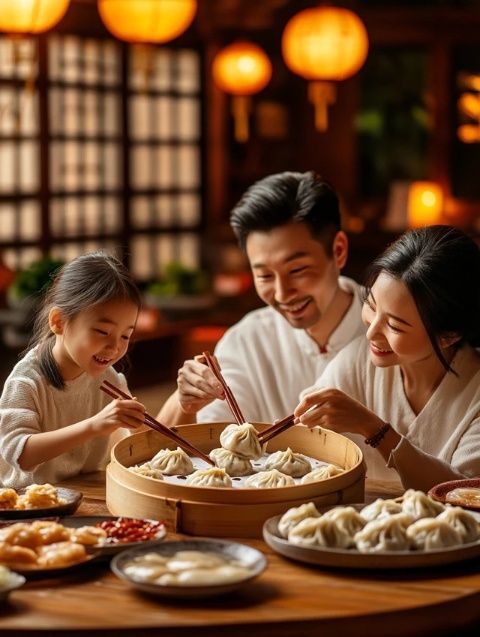 大玲子攜家人暢享哈爾濱美食，339元品味華梅西餐的烤奶汁桂魚盛宴
