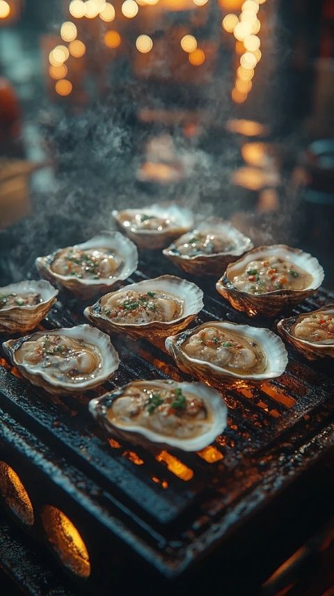 大連特色小吃：海鮮燒烤、章魚丸子、炸醬面等大眾愛好