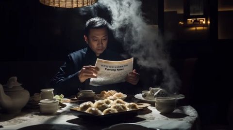 楊玏飾演的廖大廚在假日暖洋洋2中的獨特蒸米技巧