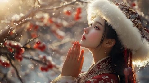 新疆冬日宛如冰雪童話(huà)王國(guó),那拉提銀裝素裹秘境美不勝收
