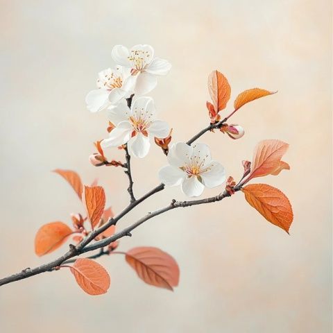 花開時節，春天來臨的象征