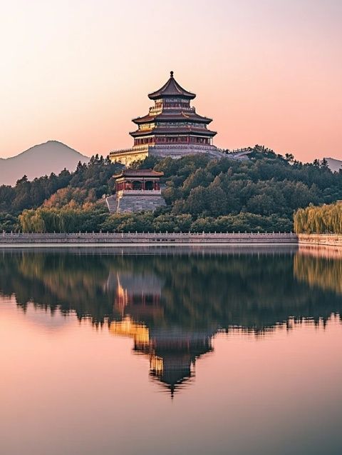 走進頤和園,遨游四大部洲