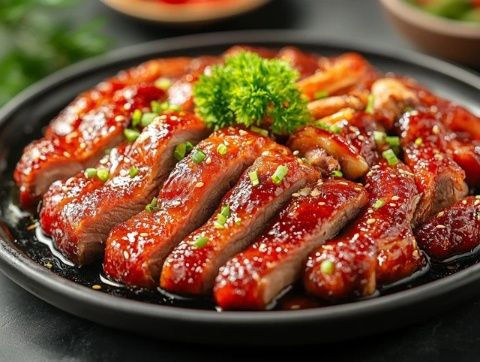 陜西寶雞李記椒麻雞店因大盤雞美味受贊譽