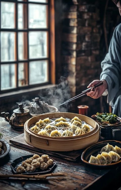 冬日打卡淮安：品味文樓蟹黃湯包