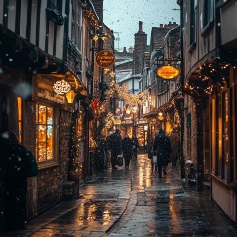 英格蘭古城夜色探秘：約克的劇場(chǎng)、餐廳與薰衣草園之旅