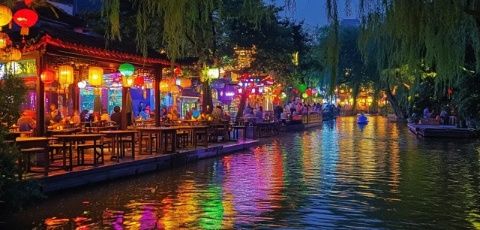 探店廣州洛溪漁村,品嘗新鮮河鮮美食