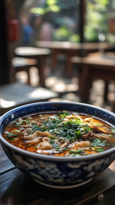 松江河鎮：長白山腳下的美味餃子店