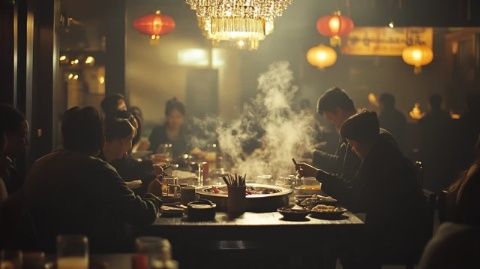 酒泉新城區中天歲月美食街：匯聚特色小吃與娛樂，暢享美味生活