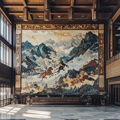 鑫江漁府丁家仁作品