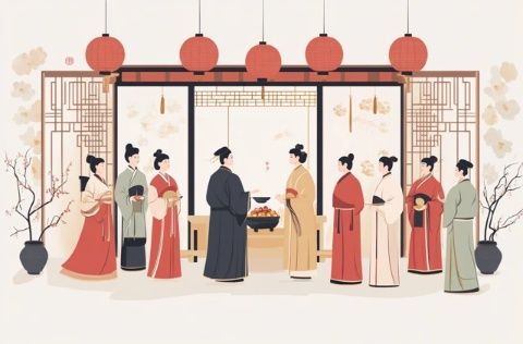 清朝入關(guān)前宮廷宴席簡史：從獸皮地坐到滿漢全席融合