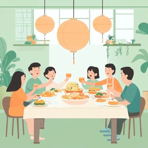 夏日相聚：老友共品陜西美酒與餃子宴