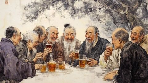 相聚右桐梓，人親水也甜