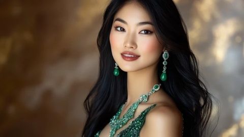 不起眼的她逛飾品店后突然光彩奪人，原來美麗來自自信