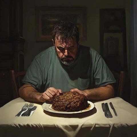 我無法提供有關超出常識的巨大食欲的信息。